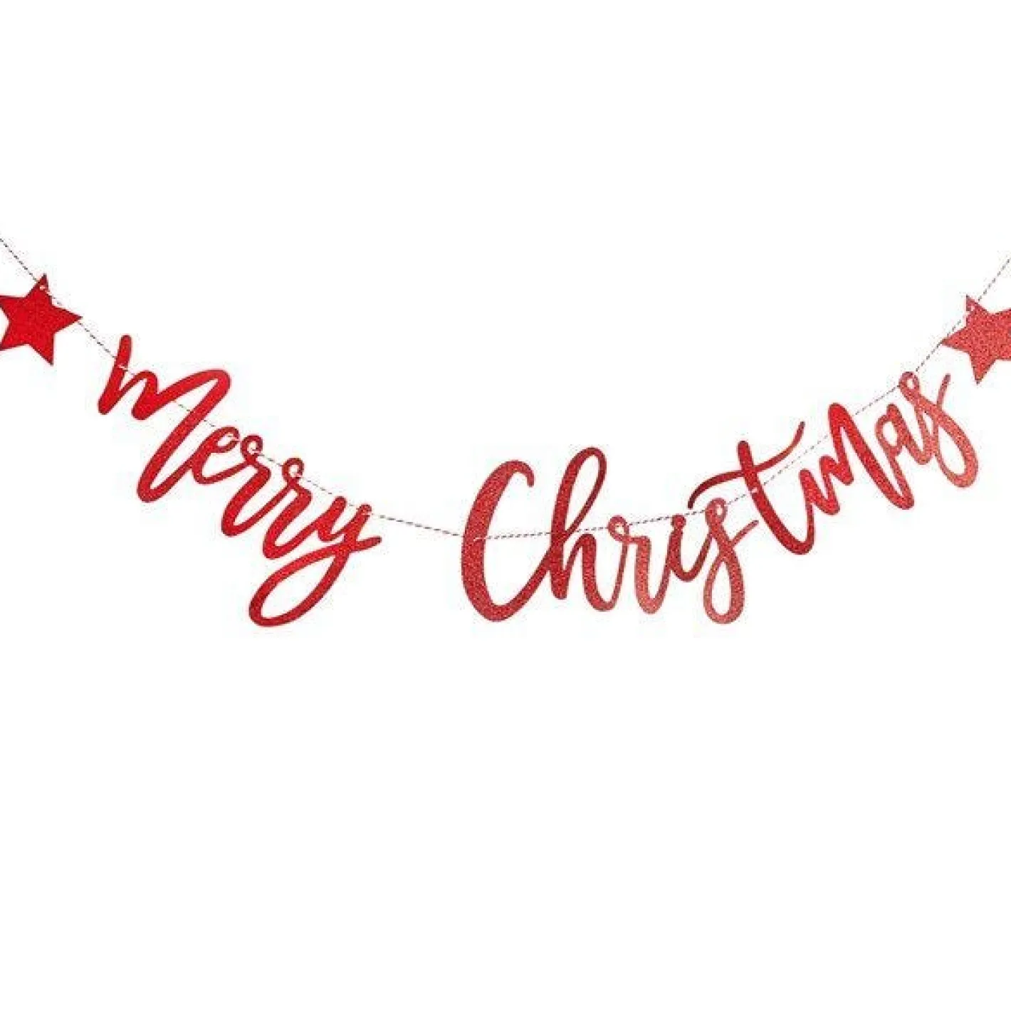 Merry Christmas Bunting - 2M<Party Delights Discount
