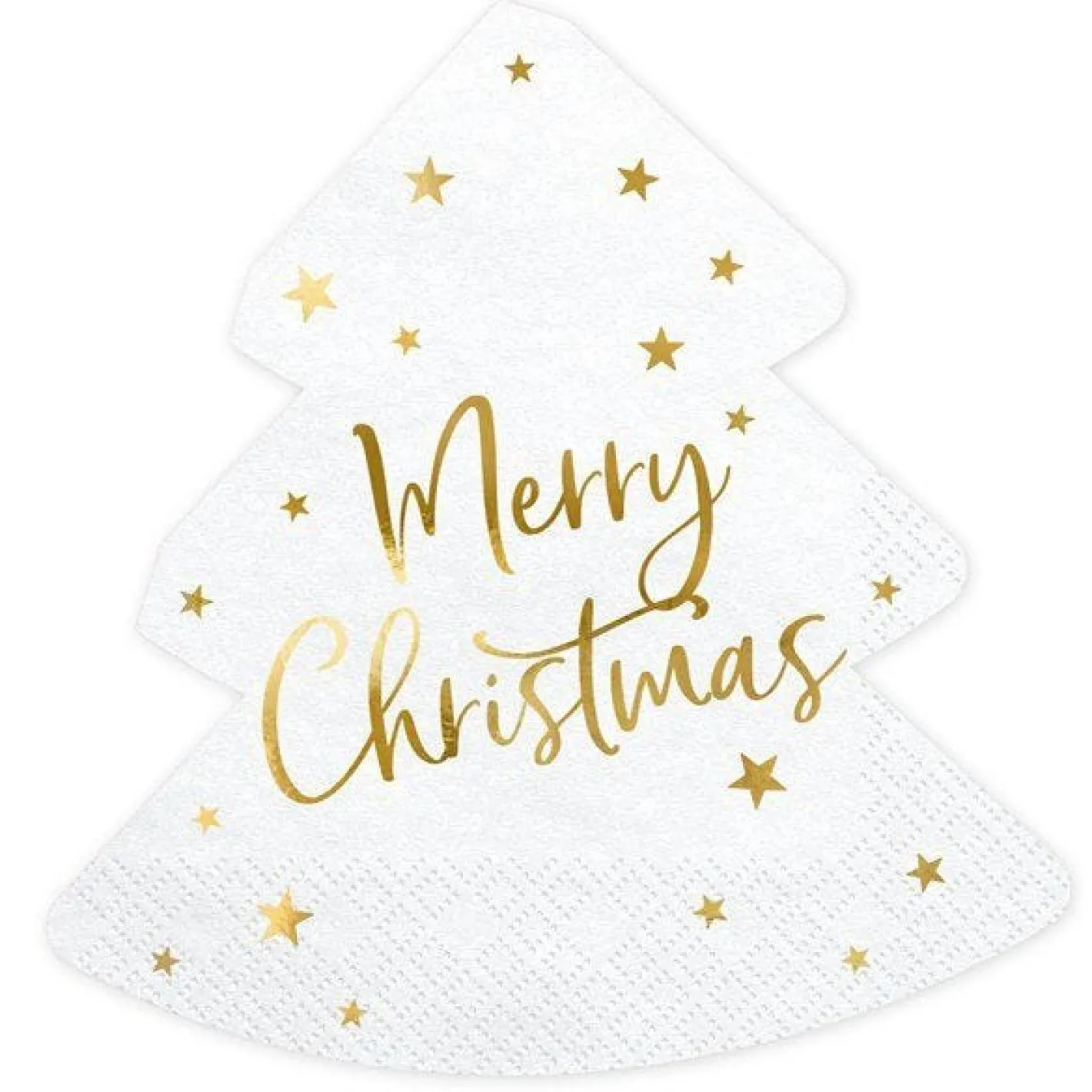 Party Delights Tableware<Merry Christmas Tree Napkins (20Pk)
