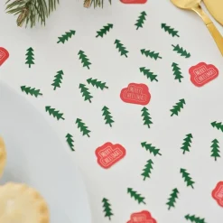 Party Delights Tableware<Merry Christmas With Trees Paper Confetti (14G)