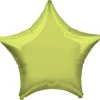 Party Delights Balloons<Metallic Lime Green Star Balloon - 19" Foil