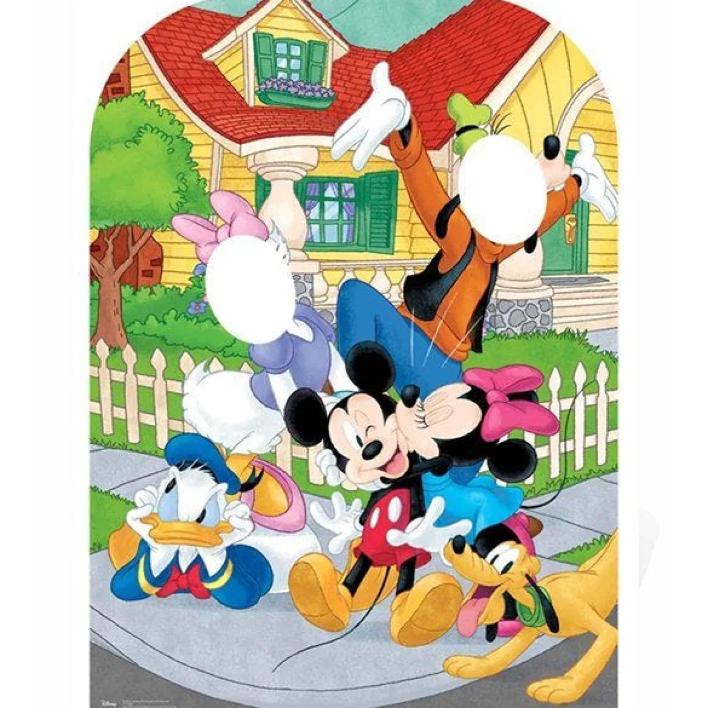 Mickey Mouse And Friends Stand-In Cardboard Photo Prop - 131Cm X 95Cm<Party Delights Best
