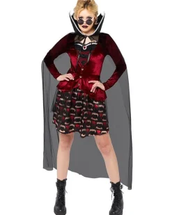 Women's Party Delights Women's<Midnight Vampiress - Adult Costume
