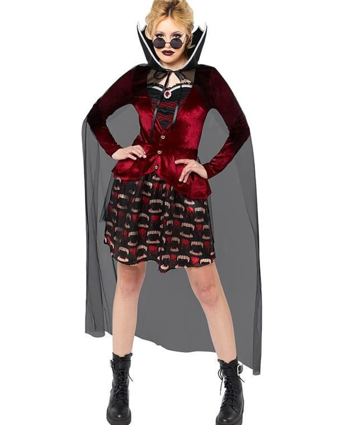 Women's Party Delights Women's<Midnight Vampiress - Adult Costume