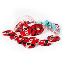 Milk Chocolate Santa Coins - 100G<Party Delights Outlet