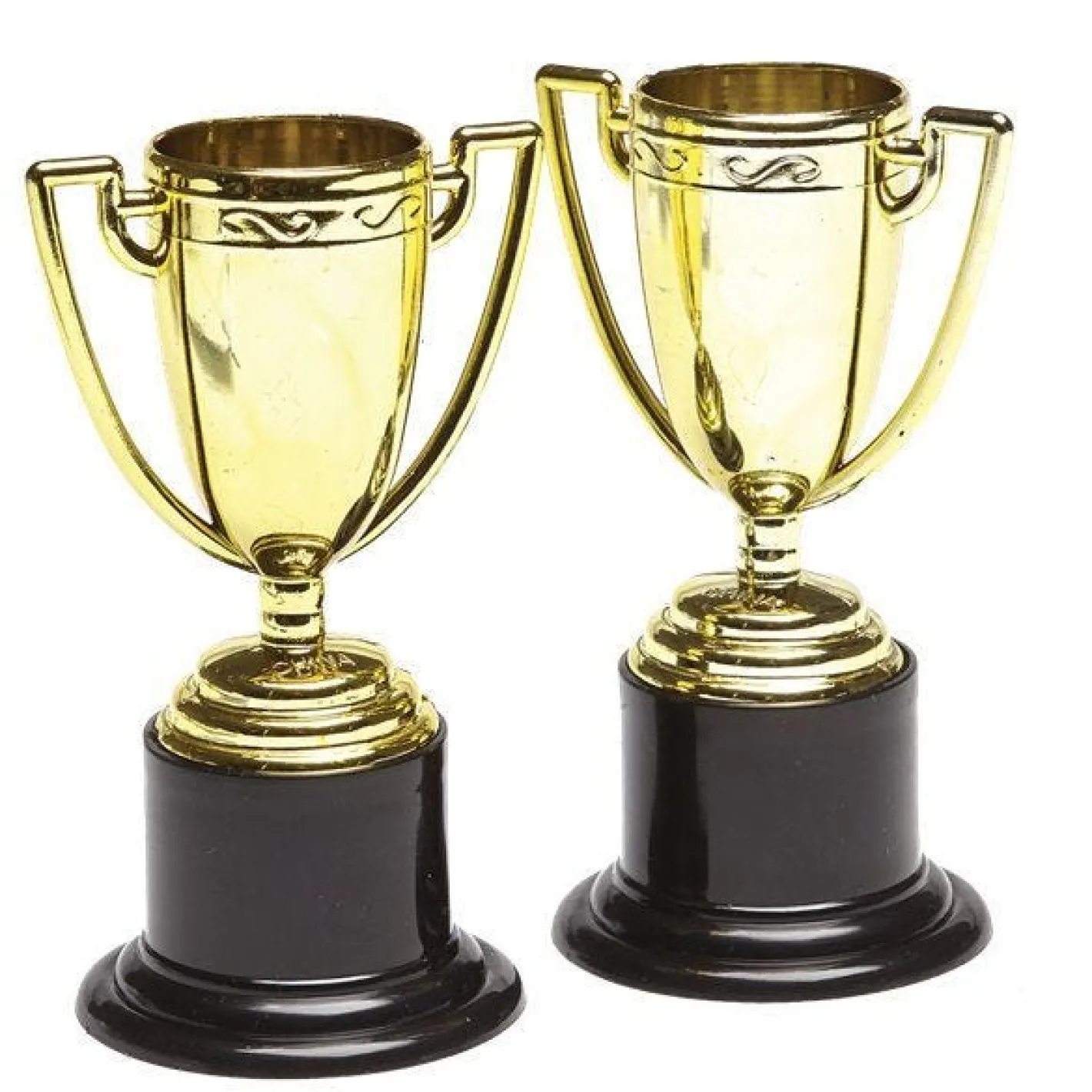 Party Delights Games<Mini Plastic Trophies (4Pk)