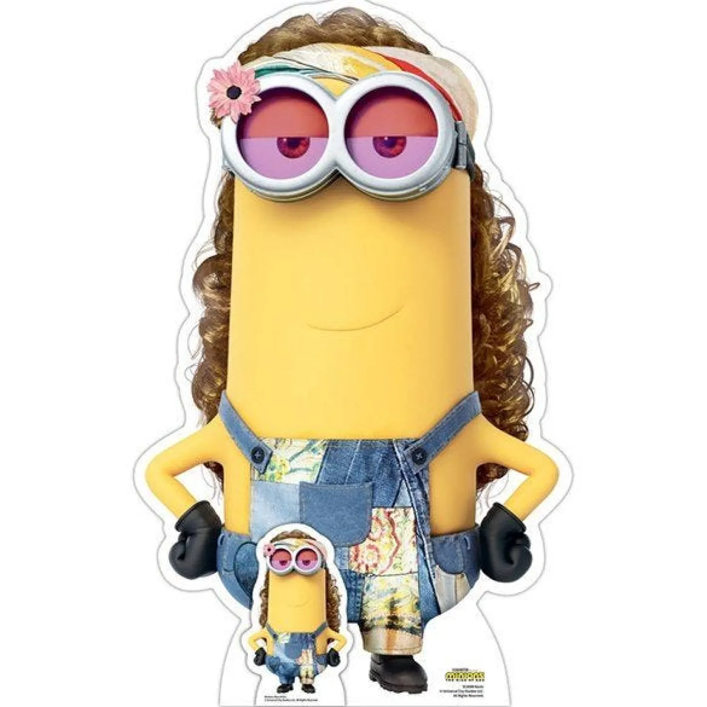 Minions 2 Kevin Hippy Small Cardboard Cutout - 95Cm<Party Delights Outlet