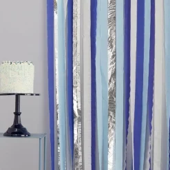 Mix It Up Blue Streamer Backdrop Kit<Party Delights Outlet