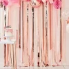 Mix It Up Pink & Rose Gold Streamer Backdrop Kit<Party Delights Clearance