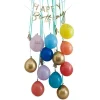 Mix It Up Rainbow & Gold Birthday Door Decorating Kit<Party Delights Outlet