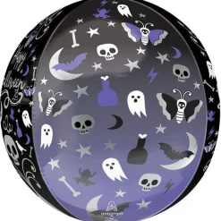 Party Delights Balloons<Moonlight Halloween Orbz Balloon