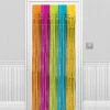 Multi Coloured Bright Foil Curtain - 2.4M<Party Delights Outlet
