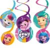 My Little Pony Swirl Decorations (6Pk)<Party Delights Best
