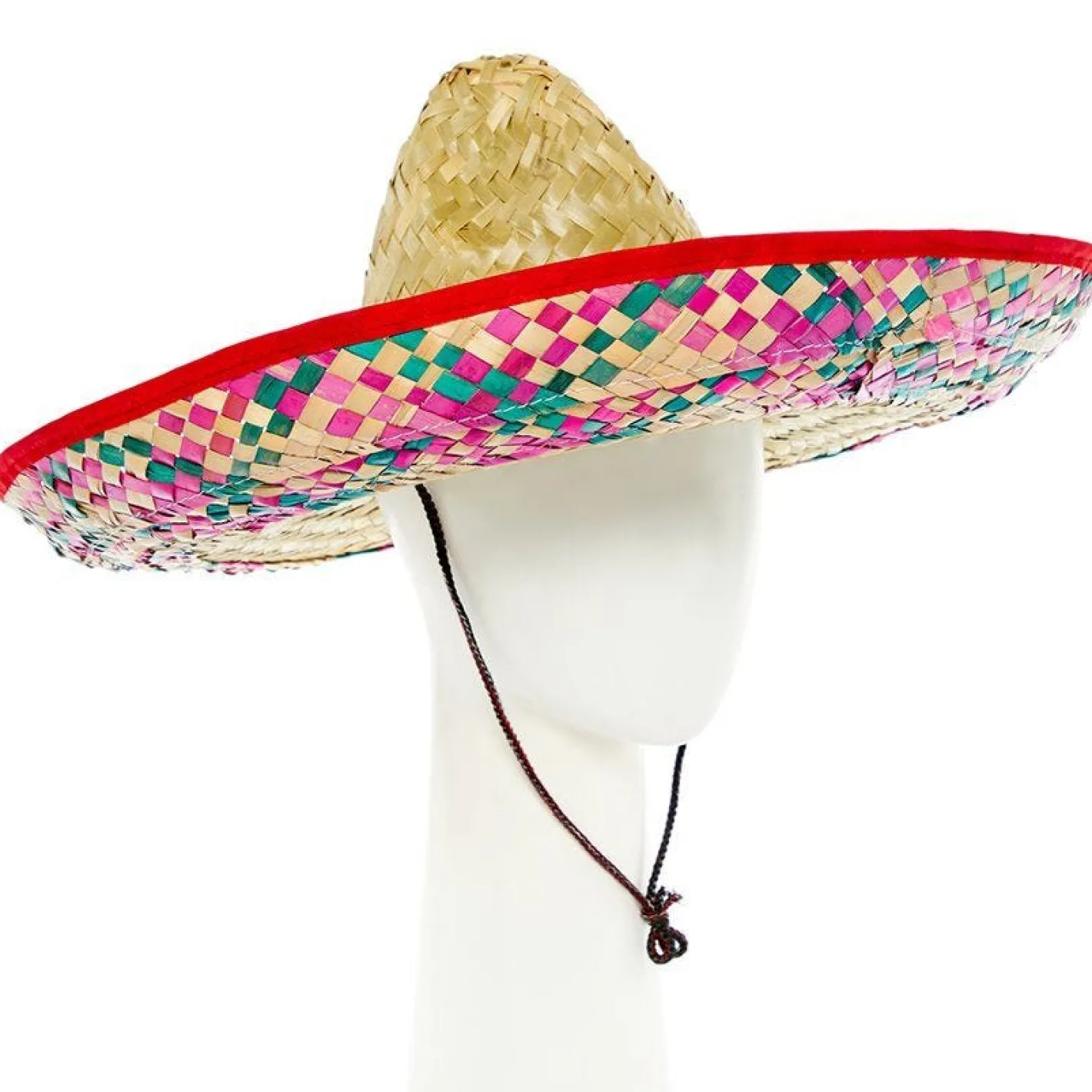 Natural Straw Mexican Sombrero<Party Delights Best
