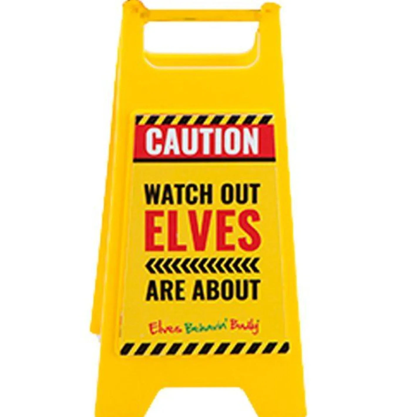 Party Delights Naughty Elf Accessories<Naughty Elf Mini Warning Sign