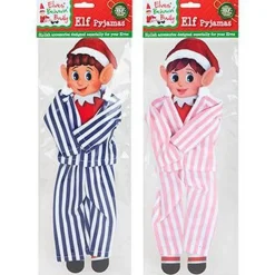 Party Delights Naughty Elf Accessories<Naughty Elf Striped Pyjamas