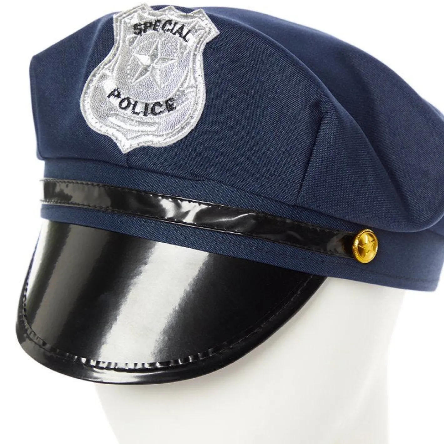 Navy Police Hat<Party Delights Online