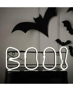 Party Delights Halloween Home Decor<Neon Boo Led Sign
