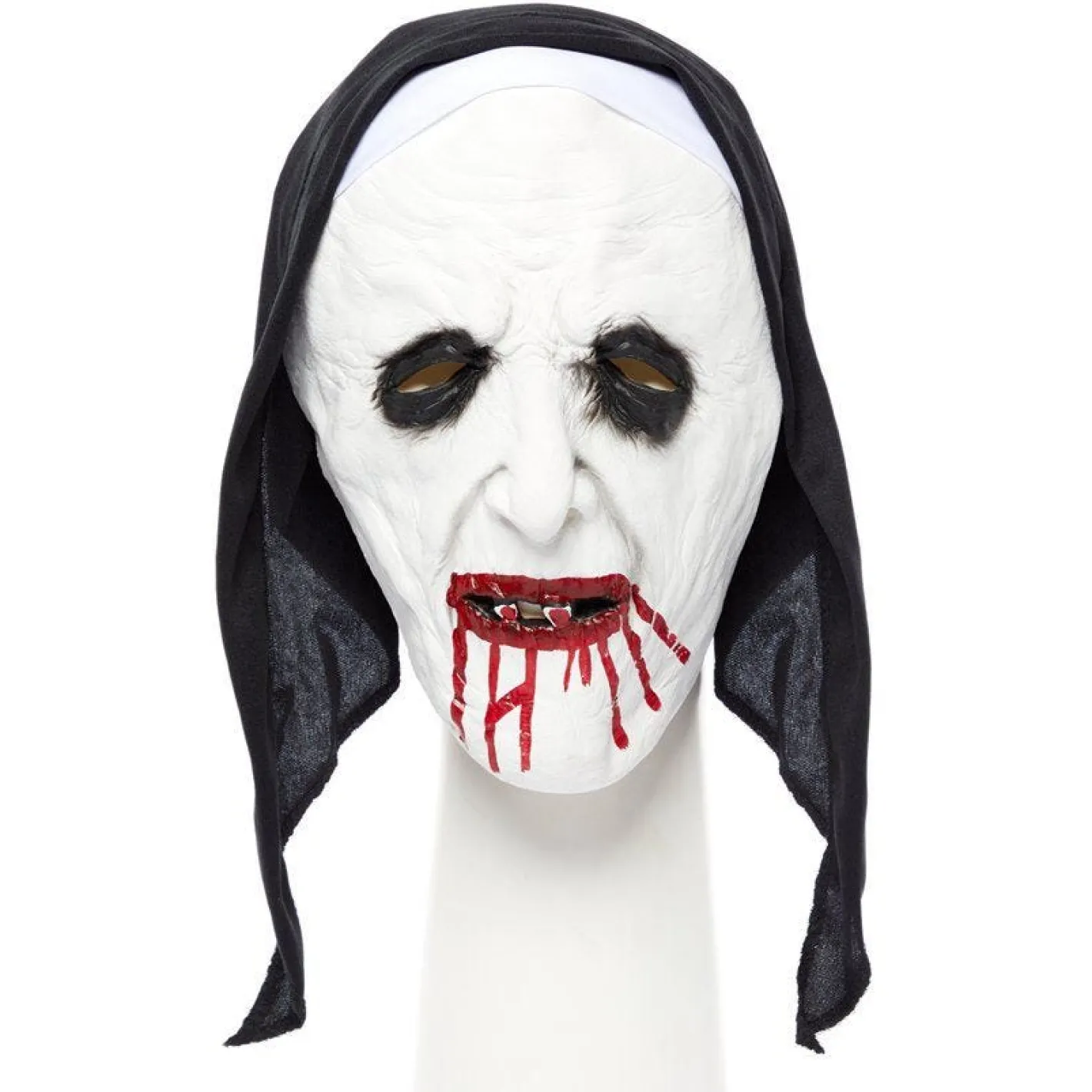 Nun Half Mask & Headpiece<Party Delights Sale