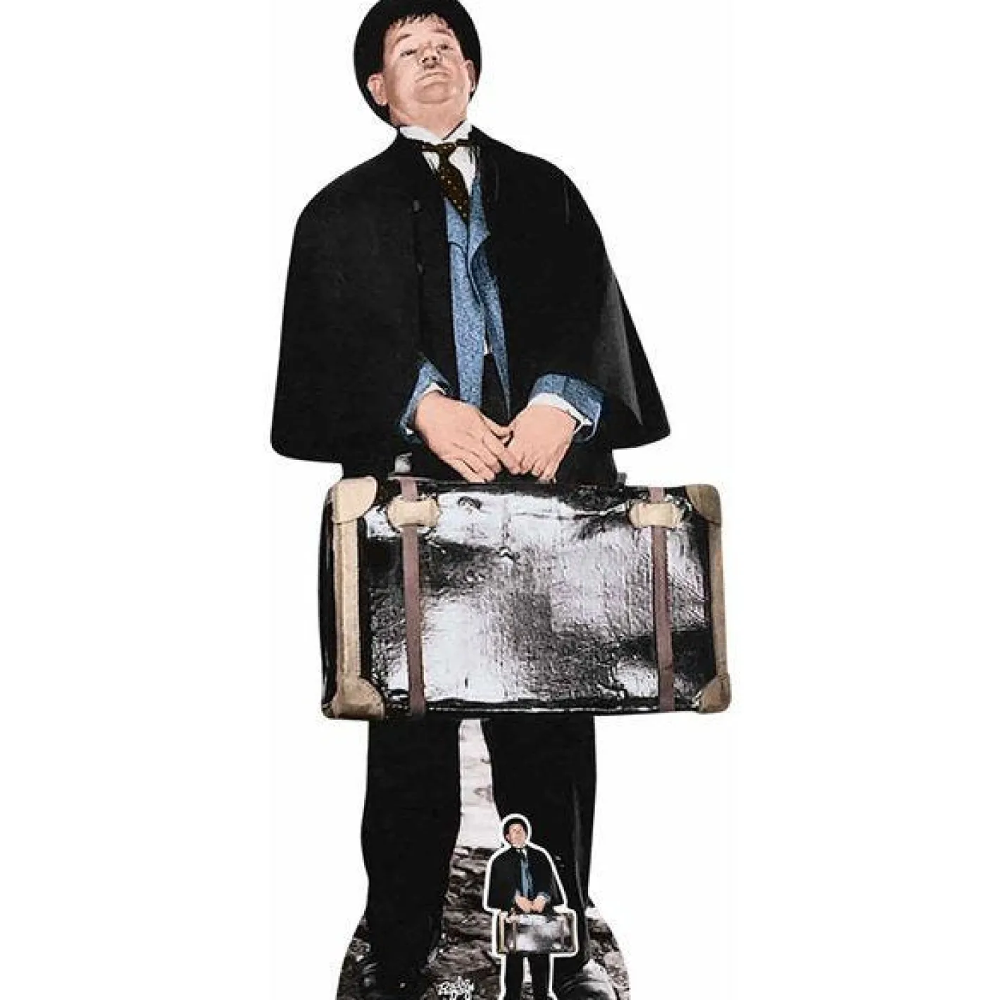 Oliver Hardy Cardboard Cutout - 184Cm X 82Cm<Party Delights
