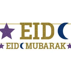 Opulent Eid Letter Banner - 3.65Cm<Party Delights Best