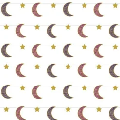 Opulent Eid String Decoration - 2.13M (6Pk)<Party Delights Best