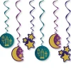 Opulent Eid Swirl Decorations - 17.7Cm (12Pk)<Party Delights Hot