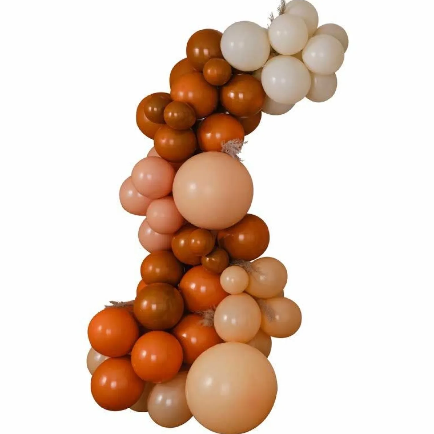 Party Delights Balloons<Orange, Sand And Peach Halloween Balloon Arch - 80 Balloons
