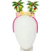 Palm Tree & Flower Headband<Party Delights Online