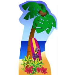 Palm Tree Cardboard Cutout - 190Cm X 94Cm<Party Delights Sale