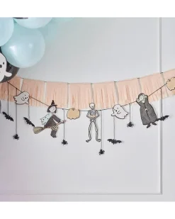 Party Delights Hanging Decorations<Paper Bunting With Streamers & Characters