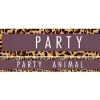 Party Animal Paper Banner - 1M (3Pk)<Party Delights Discount
