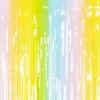 Pastel Rainbow Backdrop Curtain - 1.9M X 1M<Party Delights Sale