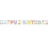 Pastel Rainbow Happy 1St Birthday Banner - 1.8M<Party Delights