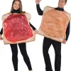 Party Delights Couples' Costumes<Peanut Butter And Jam Sandwich - Adult Costume