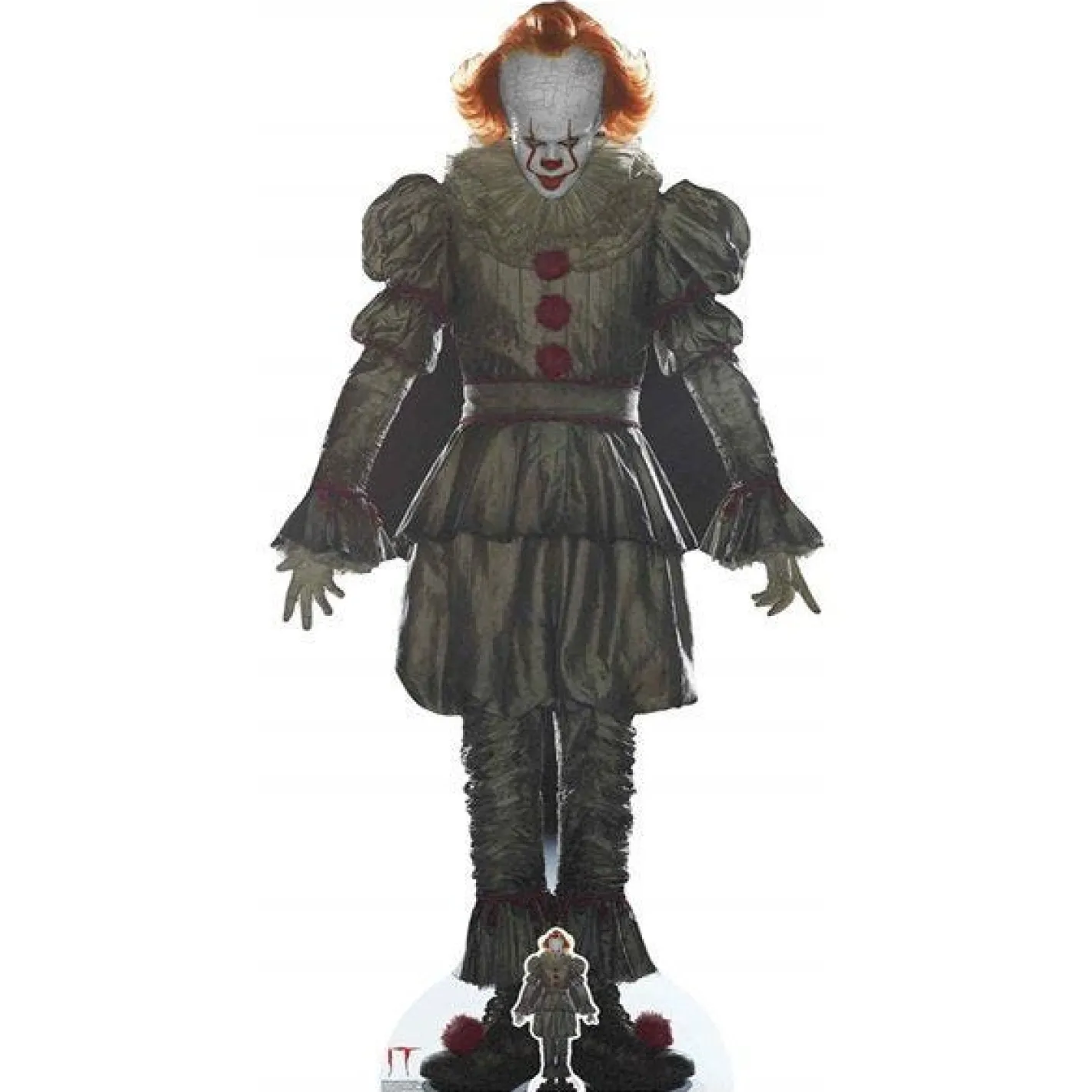 Party Delights Cut Outs & Scene Setters<Pennywise Clown Cardboard Cutout - 192Cm X 97Cm