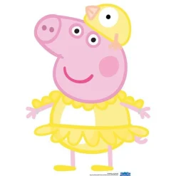 Peppa Pig Chicken Easter Cardboard Cutout - 82Cm X 60Cm<Party Delights Discount
