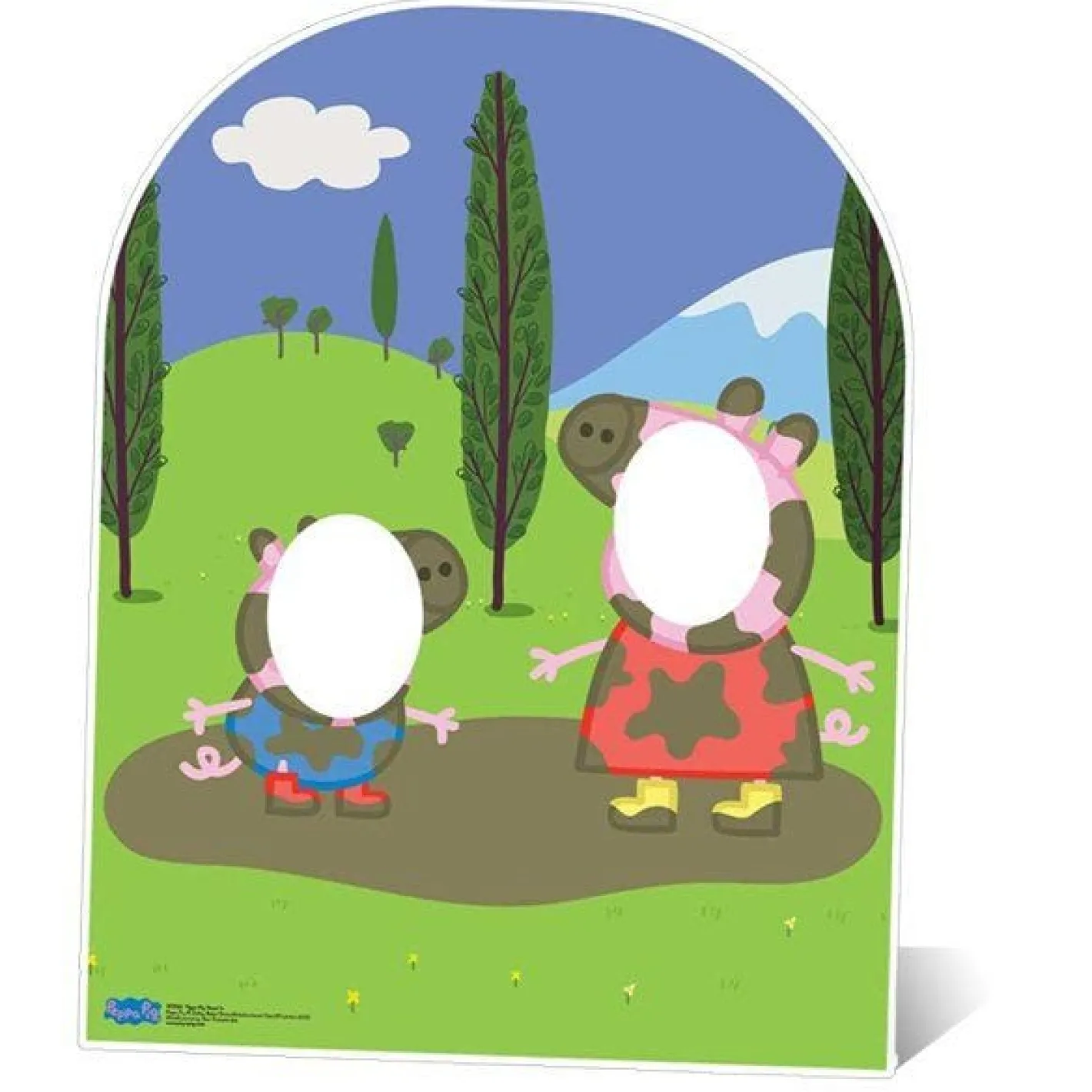 Peppa Pig Stand In Photo Prop - 124Cm X 94Cm<Party Delights Outlet