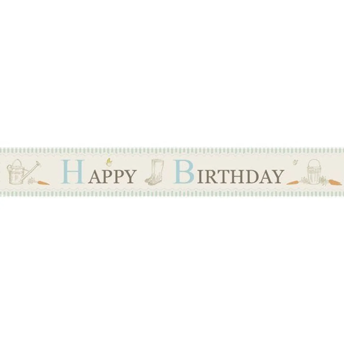 Peter Rabbit Paper Banners - 1M (3Pk)<Party Delights Outlet
