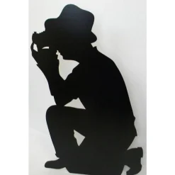 Photographer Silhouette Cardboard Cutout - 113Cm X 72Cm<Party Delights Best