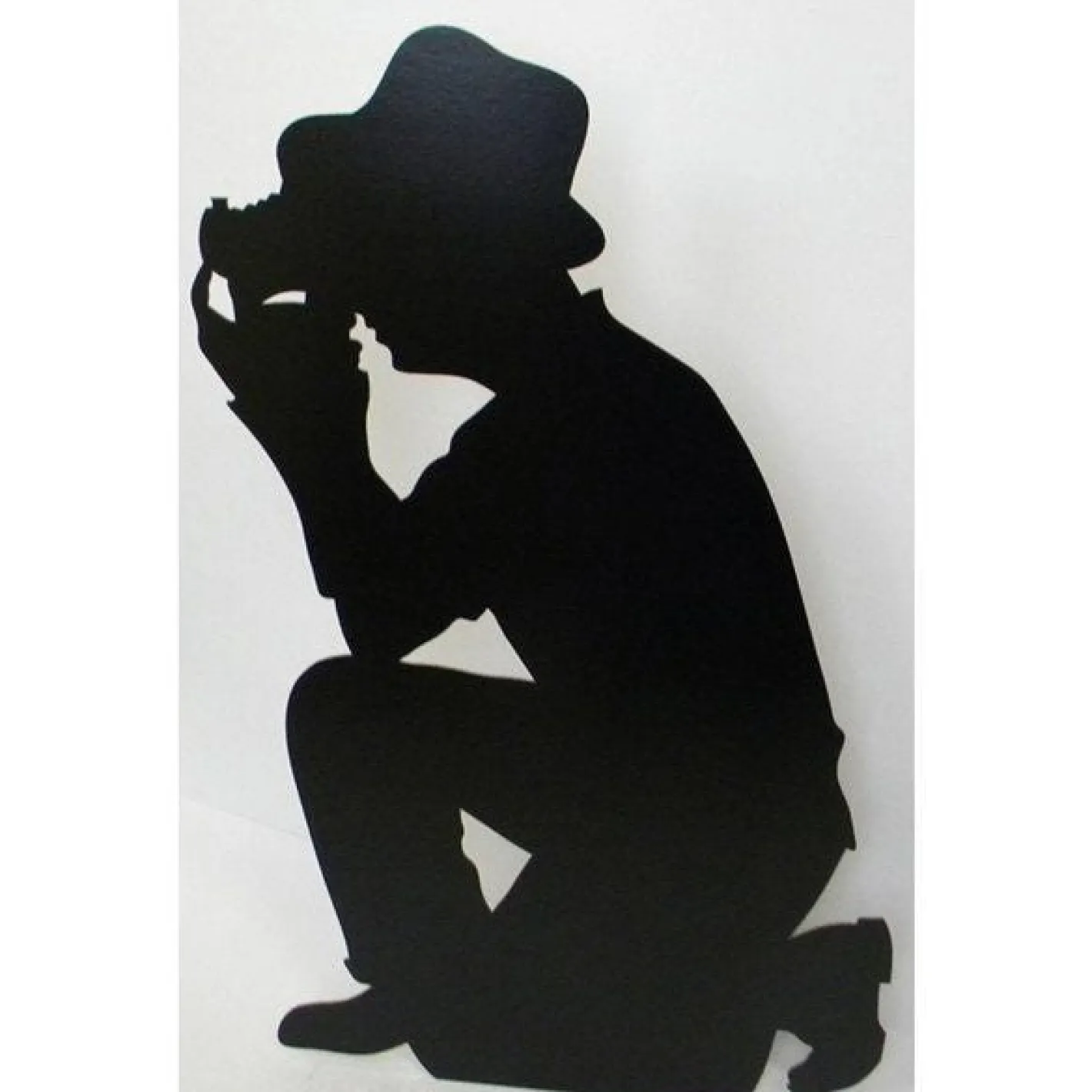 Photographer Silhouette Cardboard Cutout - 113Cm X 72Cm<Party Delights Best
