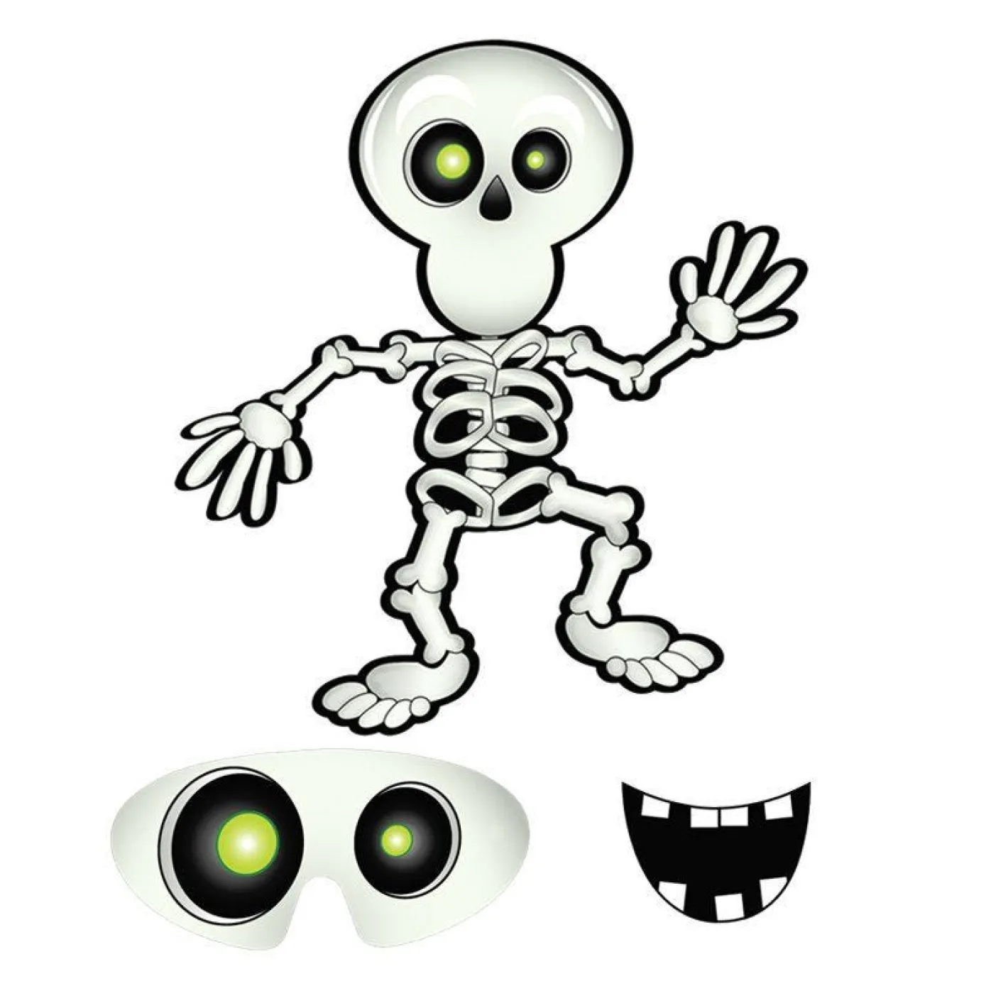Party Delights Games<Pin The Smile On The Skeleton