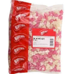 Pink & White Jelly Love Hearts 3Kg Bulk Bag<Party Delights Discount