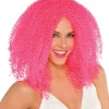 Pink Crimped Wig<Party Delights Sale