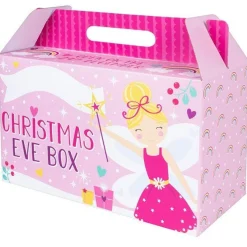 Party Delights Christmas Eve Boxes<Pink Fairy Christmas Eve Box - 34Cm