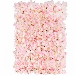 Pink Hydrangea Flower Wall - 60Cm<Party Delights