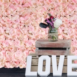 Pink Hydrangea Flower Wall - 60Cm<Party Delights