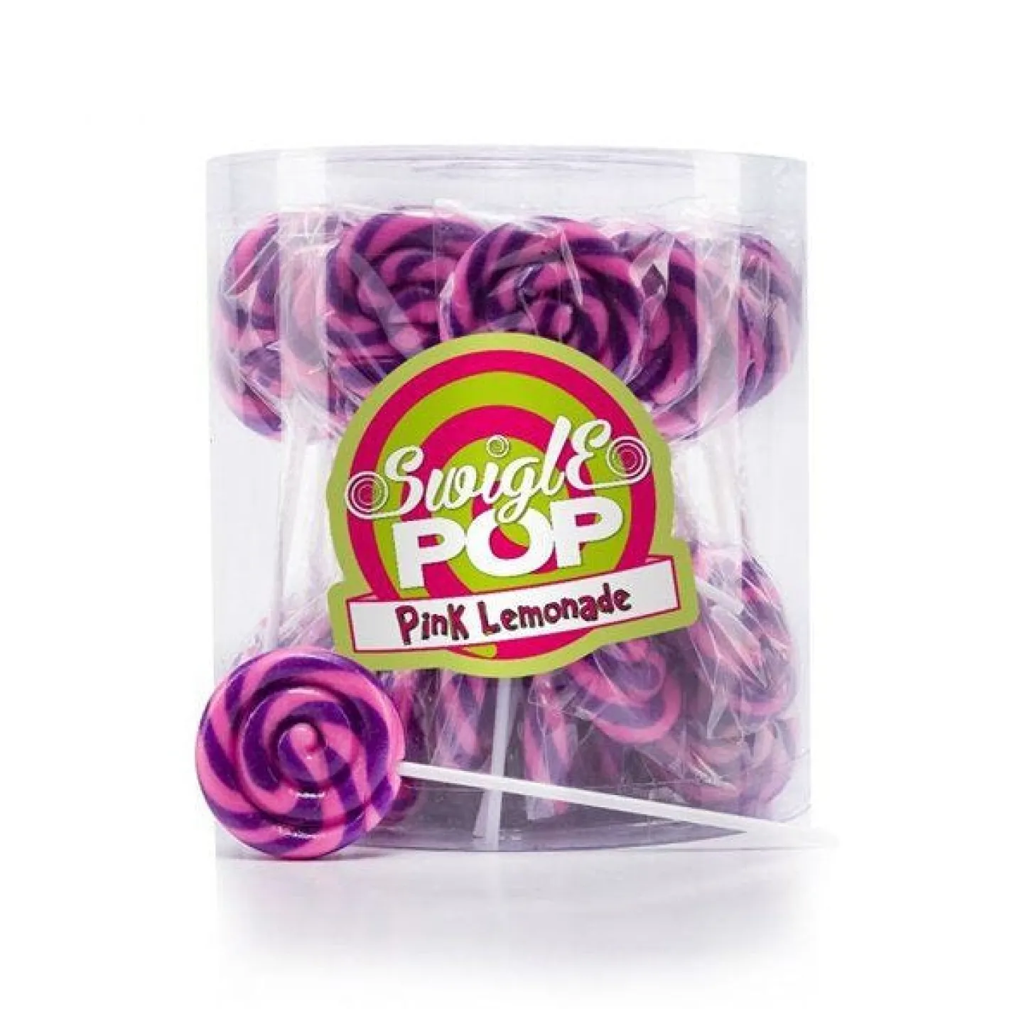 Pink Lemonade Flavour Swigle Mini Lollipops X50<Party Delights Best
