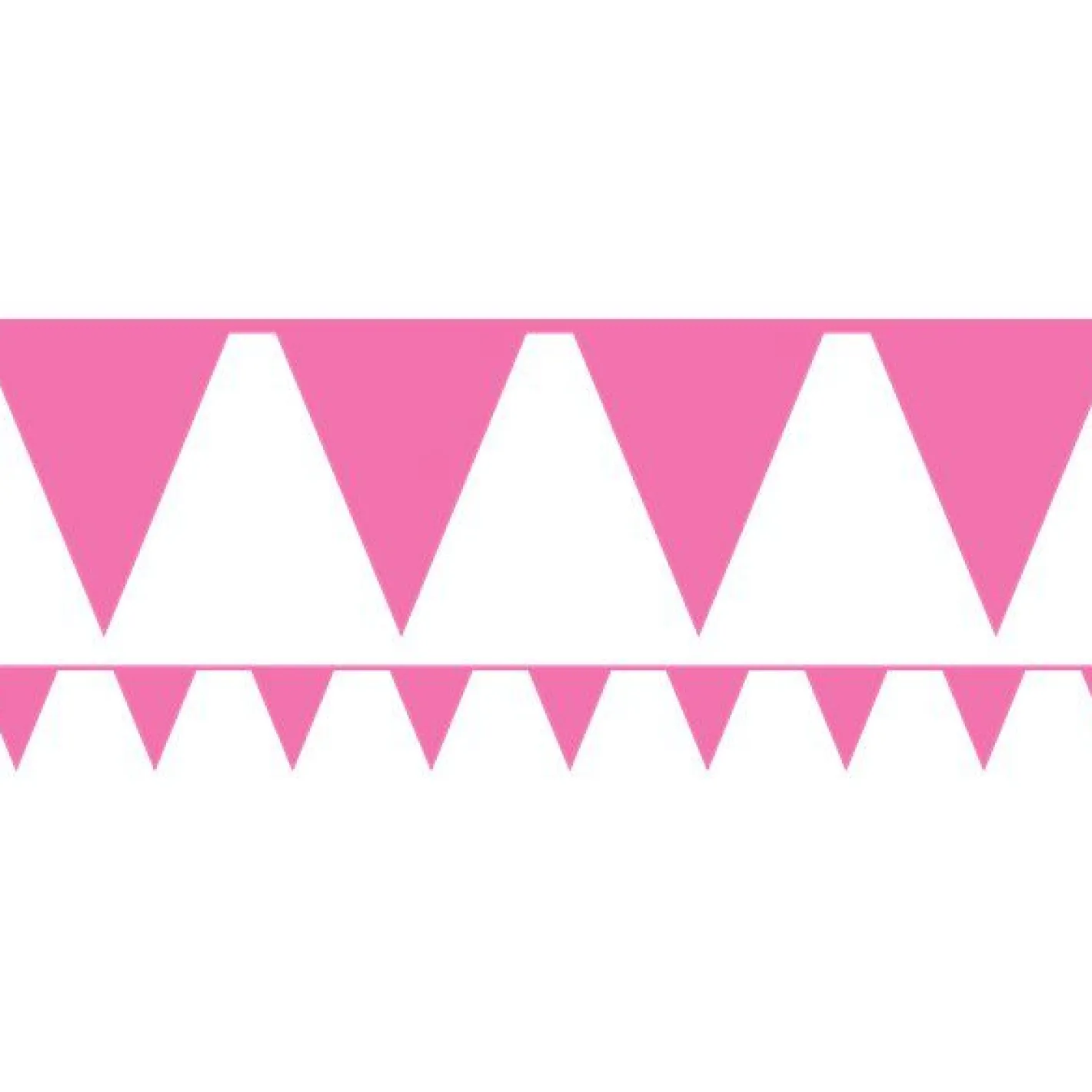 Pink Paper Bunting - 4.5M<Party Delights Discount