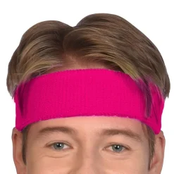 Pink Sweatband Accessory Kit<Party Delights Online