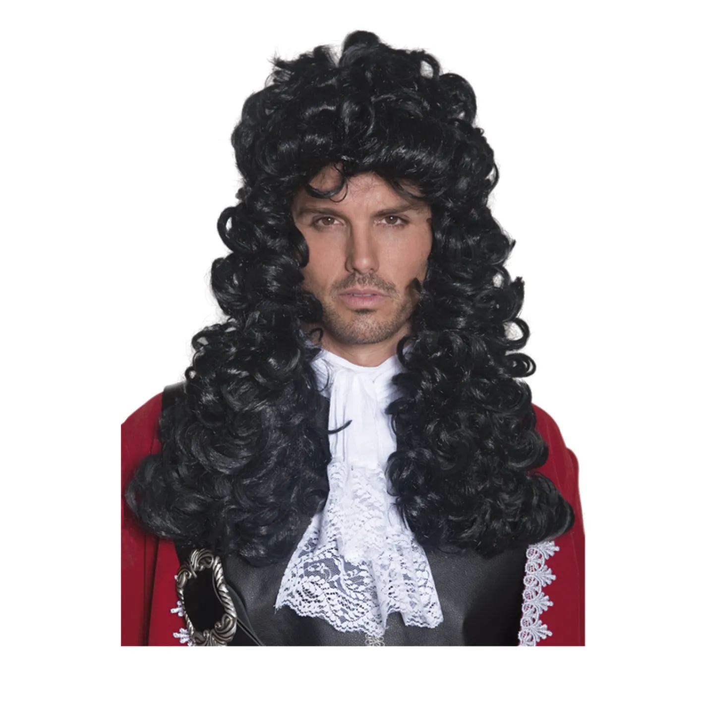 Pirate Captain Black Wig<Party Delights Sale